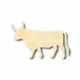 thumbnail image 1 of Unfinished Wood Bull Shape - Animal - Craft - up to 46" DIY 42" / 1", 1 of 3