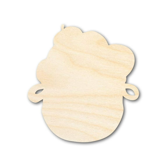 Unfinished Wood Bushel of Apples Shape - Craft - up to 46" 24" / 3/4"