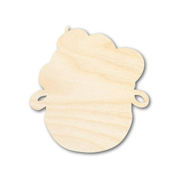 Unfinished Wood Bushel of Apples Shape - Craft - up to 46" 46" / 1"