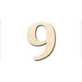 thumbnail image 1 of Unfinished Wood Cambria Number 9 Shape - Craft - up to 46" DIY 18" / 1", 1 of 3