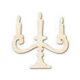 thumbnail image 1 of Unfinished Wood Candelabra Shape - Craft - up to 46" 42" / 1", 1 of 5