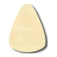 thumbnail image 1 of Unfinished Wood Candy Corn Shape - Halloween - Craft - up to 46" DIY 3" / 1/8", 1 of 7