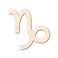 thumbnail image 1 of Unfinished Wood Capricorn Sign Shape - Zodiac Craft - up to 46" 36" / 1/2", 1 of 5