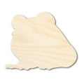 thumbnail image 1 of Unfinished Wood Cartoon Frog Shape 14" / 3/4", 1 of 3