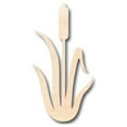 thumbnail image 1 of Unfinished Wood Cattail Shape - Plant - Craft - up to 46" DIY 24" / 1/8", 1 of 3