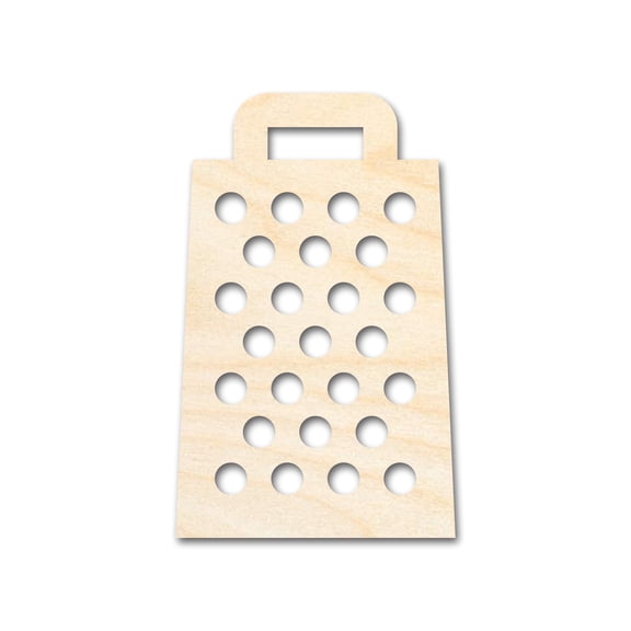 Unfinished Wood Cheese Grater Shape | DIY Craft Cutout | up to 46" DIY 36" / 3/4"