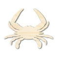 thumbnail image 1 of Unfinished Wood Chesapeake Blue Crab Silhouette - Animal Craft - up to 46" DIY 10" / 1/8", 1 of 4