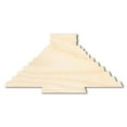 thumbnail image 1 of Unfinished Wood Chichen Itza Shape | DIY Craft Cutout 18" / 3/4", 1 of 3