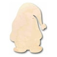 thumbnail image 1 of Unfinished Wood Christmas Gnome Silhouette - Craft- up to 46" DIY 10" / 1/8", 1 of 3