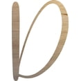 thumbnail image 1 of Unfinished Wood Christmas Letter D, Unpainted Craft 6'' Tall Small Alphabet, 1 of 5