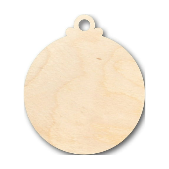 Unfinished Wood Christmas Ornament Shape - Craft - up to 46" DIY 20" / 1"