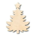 thumbnail image 1 of Unfinished Wood Christmas Tree Shape - Craft - up to 46" DIY 16" / 1", 1 of 4