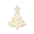 thumbnail image 1 of Unfinished Wood Christmas Tree Shape - Craft - up to 46" DIY 4" / 1/4", 1 of 4