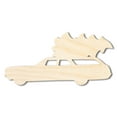 thumbnail image 1 of Unfinished Wood Christmas Tree Station Wagon Shape - Craft - up to 46" 42" / 1", 1 of 5