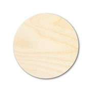 Bigger Better | Unfinished Wood Circle Round | DIY Craft Cutout | 18" / 1/4"