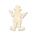 thumbnail image 1 of Unfinished Wood Clown Shape | Craft Cutout 20" / 1/4", 1 of 4