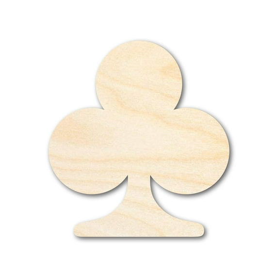 Unfinished Wood Club Shape 46" / 1"