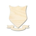 thumbnail image 1 of Unfinished Wood Coat of Arms Shape - Craft - up to 46" 20" / 1/8", 1 of 5