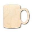 thumbnail image 1 of Unfinished Wood Coffee Mug Shape - Kitchen - Craft - up to 46" DIY 18" / 1/4", 1 of 3