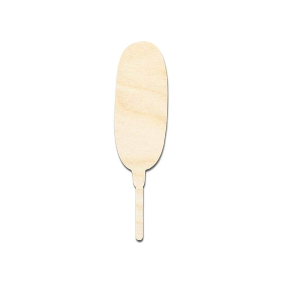 Unfinished Wood Corn Dog Shape | Food | Fun Fair | Craft Cutout 7" / 1/8"