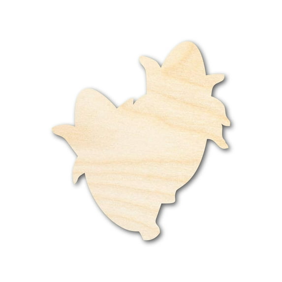 Unfinished Wood Corn Maize Shape | Craft Cutout 18" / 3/4"