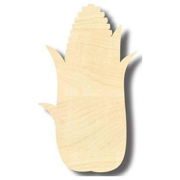 Unfinished Wood Corn Shape - Fall - Kitchen - Food - Craft - up to 46" DIY 14" / 1/4"