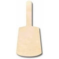 thumbnail image 1 of Unfinished Wood Cow Bell Silhouette - Craft- up to 46" DIY 12" / 1/4", 1 of 3
