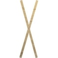 thumbnail image 1 of Unfinished Wood Craft Letter X, Real Wood Material 5'' Tall Letter, Paintable, 1 of 5