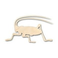 thumbnail image 1 of Unfinished Wood Cricket Shape - Insect - Wildlife - Craft - up to 46" DIY 46" / 1/2", 1 of 3