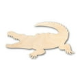 thumbnail image 1 of Unfinished Wood Crocodile Shape - Animal - Craft - up to 46" DIY 20" / 1/8", 1 of 3