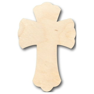 Shop 200 Pieces Wooden Crosses for Crafts Cro at Artsy Sister.