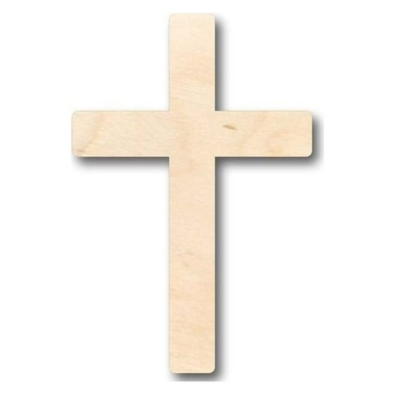 Unfinished Wood Cross Shape - Easter - Christian - Craft - up to 24" DIY 46" / 3/4"