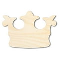 thumbnail image 1 of Unfinished Wood Crown Shape 10" / 1/8", 1 of 4