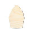 thumbnail image 1 of Unfinished Wood Cupcake Shape | DIY Craft Cutout 24" / 3/4", 1 of 3