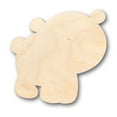 thumbnail image 1 of Unfinished Wood Cute Baby Bear Shape - Craft - up to 46" DIY 12" / 1", 1 of 3