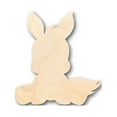 thumbnail image 1 of Unfinished Wood Cute Donkey Shape - Craft - up to 46" DIY 10" / 1/4", 1 of 3