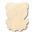 thumbnail image 1 of Unfinished Wood Cute Frog Shape - Craft - up to 46" DIY 16" / 1/8", 1 of 3