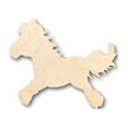 thumbnail image 1 of Unfinished Wood Cute Horse Shape - Craft - up to 46" DIY 42" / 3/4", 1 of 3