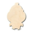 thumbnail image 1 of Unfinished Wood Cute Penguin Shape - Craft - up to 46" DIY 36" / 1/2", 1 of 3