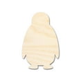 thumbnail image 1 of Unfinished Wood Cute Penguin Shape | DIY Craft Cutout 8" / 1/4", 1 of 3