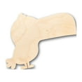 thumbnail image 1 of Unfinished Wood Cute Toucan Shape - Craft - up to 46" DIY 8" / 1/2", 1 of 3