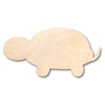 thumbnail image 1 of Unfinished Wood Cute Turtle Shape - Craft - up to 46" DIY 16" / 1/4", 1 of 3