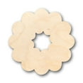 thumbnail image 1 of Unfinished Wood Cute Wreath Shape - Christmas - Craft - up to 46" DIY 36" / 1", 1 of 3