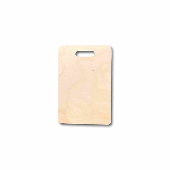 Unfinished Wood Cutting Board Crafting Shape - Kitchen - Craft - up to 46" DIY 4" / 1/8"