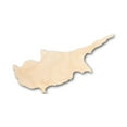 thumbnail image 1 of Unfinished Wood Cyprus Shape - Country - Craft - up to 46" DIY 18" / 1", 1 of 3