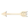 thumbnail image 1 of Unfinished Wood Decorative Arrow Shape 18" / 1/8", 1 of 4