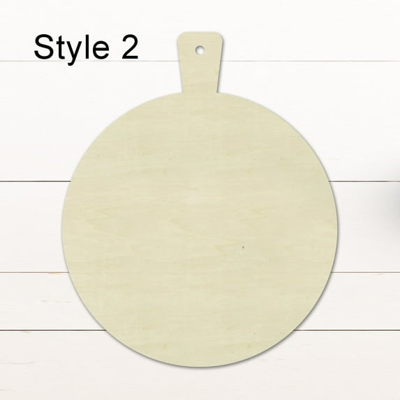 Unfinished Wood Decorative Cutting Board