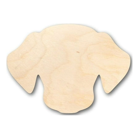 Unfinished Wood Dog Head Shape - Animal - Pet - Craft - up to 46" DIY 24" / 1/8"