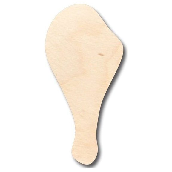 Unfinished Wood Drumstick Shape - Kitchen - Food - Craft - up to 46" DIY 46" / 1"
