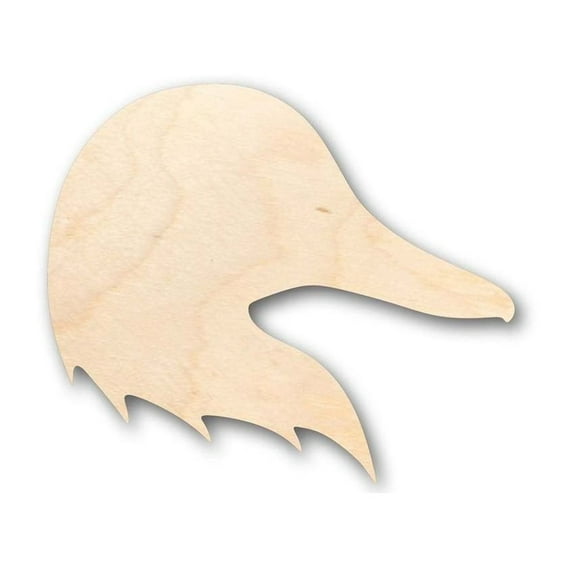 Unfinished Wood Duck Head Shape - Animal - Wildlife - Craft - up to 46" DIY 18" / 1/8"